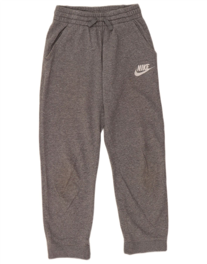 Pantaloni da tuta NIKE da ragazzo Joggers 10-11 anni Grigio medio chiazzato