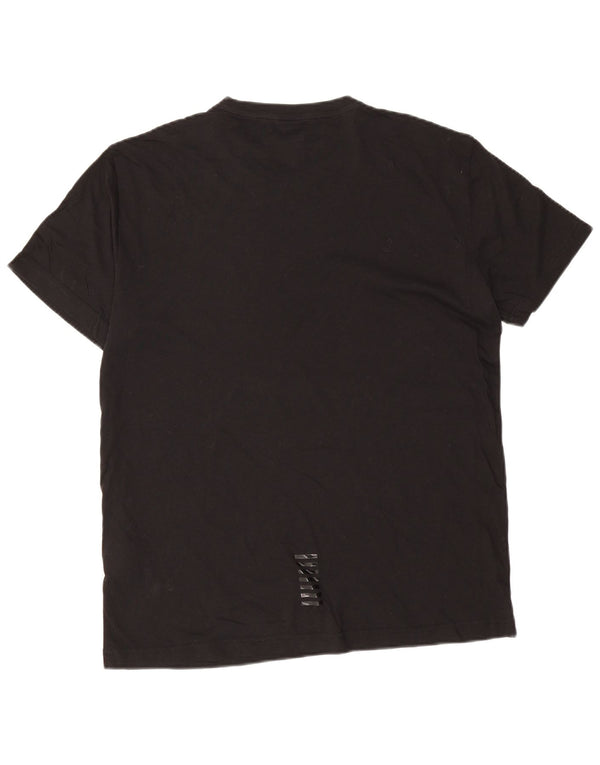 T-shirt da uomo Emporio Armani Top XL in cotone nero