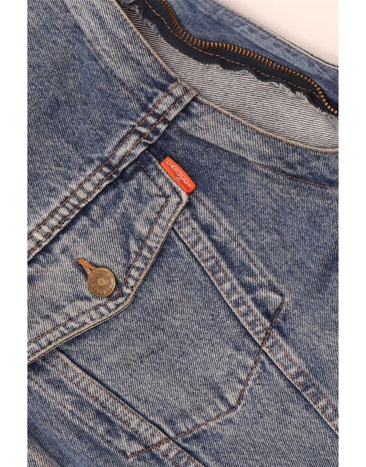 Gilet in denim da uomo Casucci UK 40 grande blu