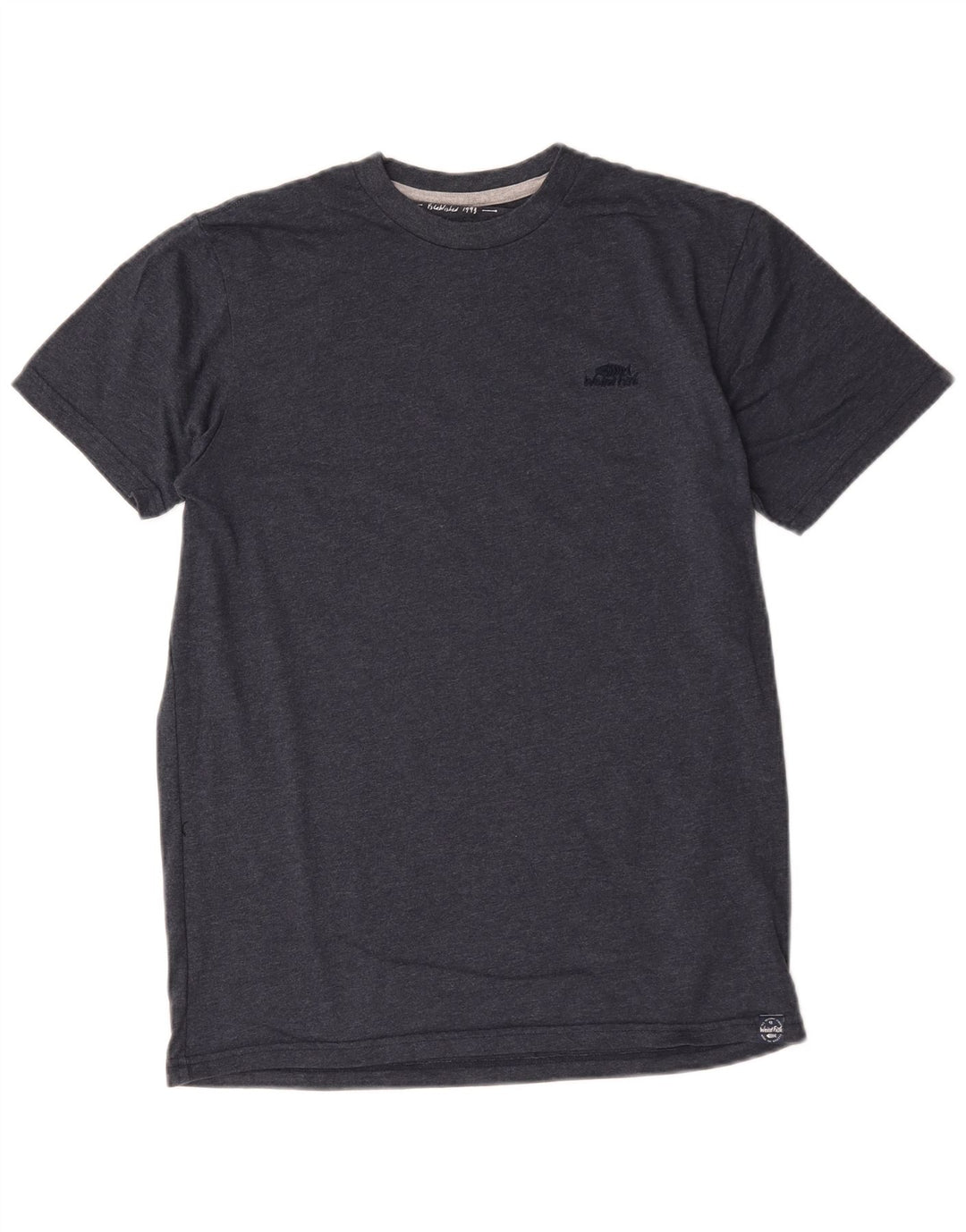 T-shirt da uomo Weird Fish Top piccola blu navy