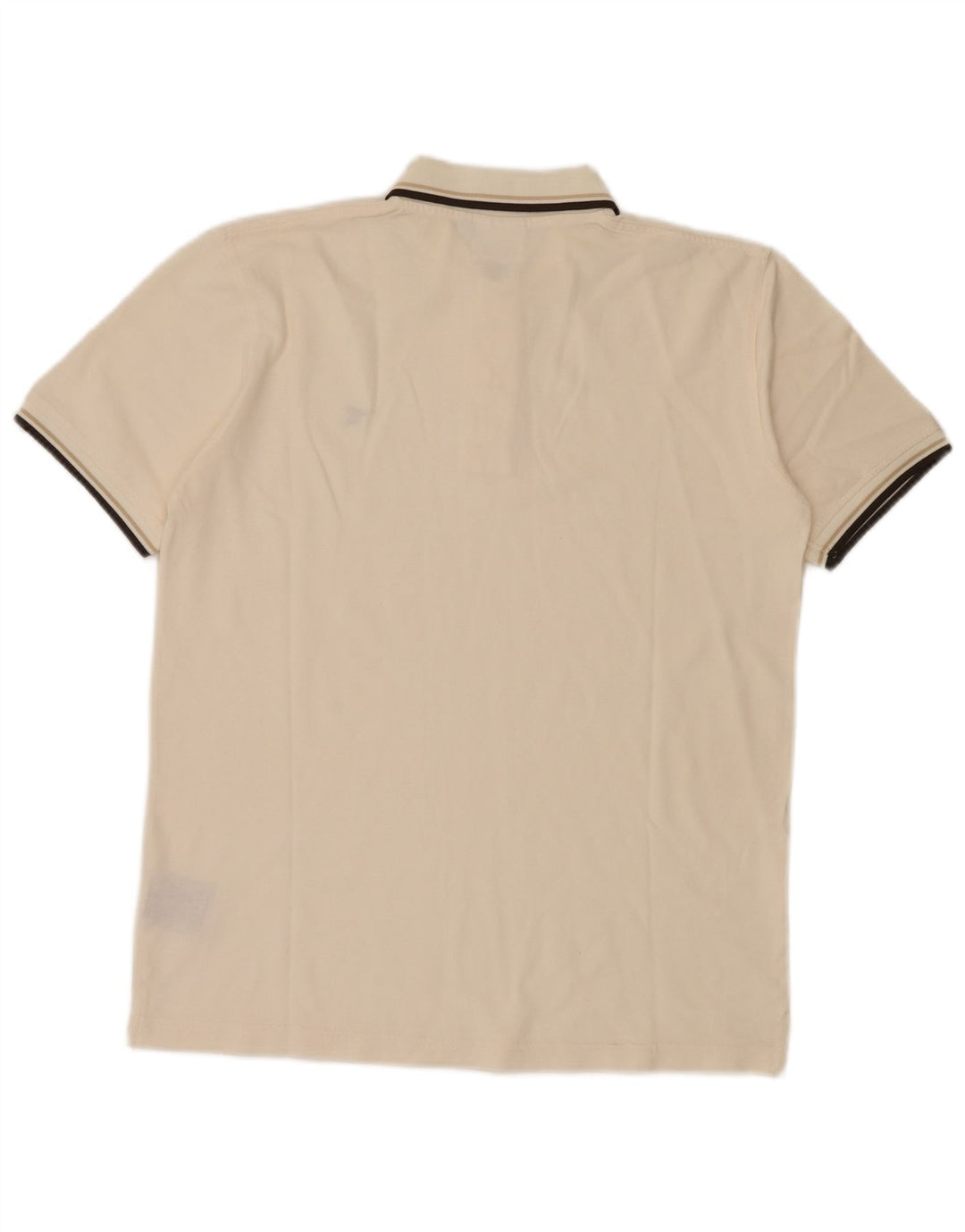 Polo Diadora Uomo Large in cotone bianco sporco