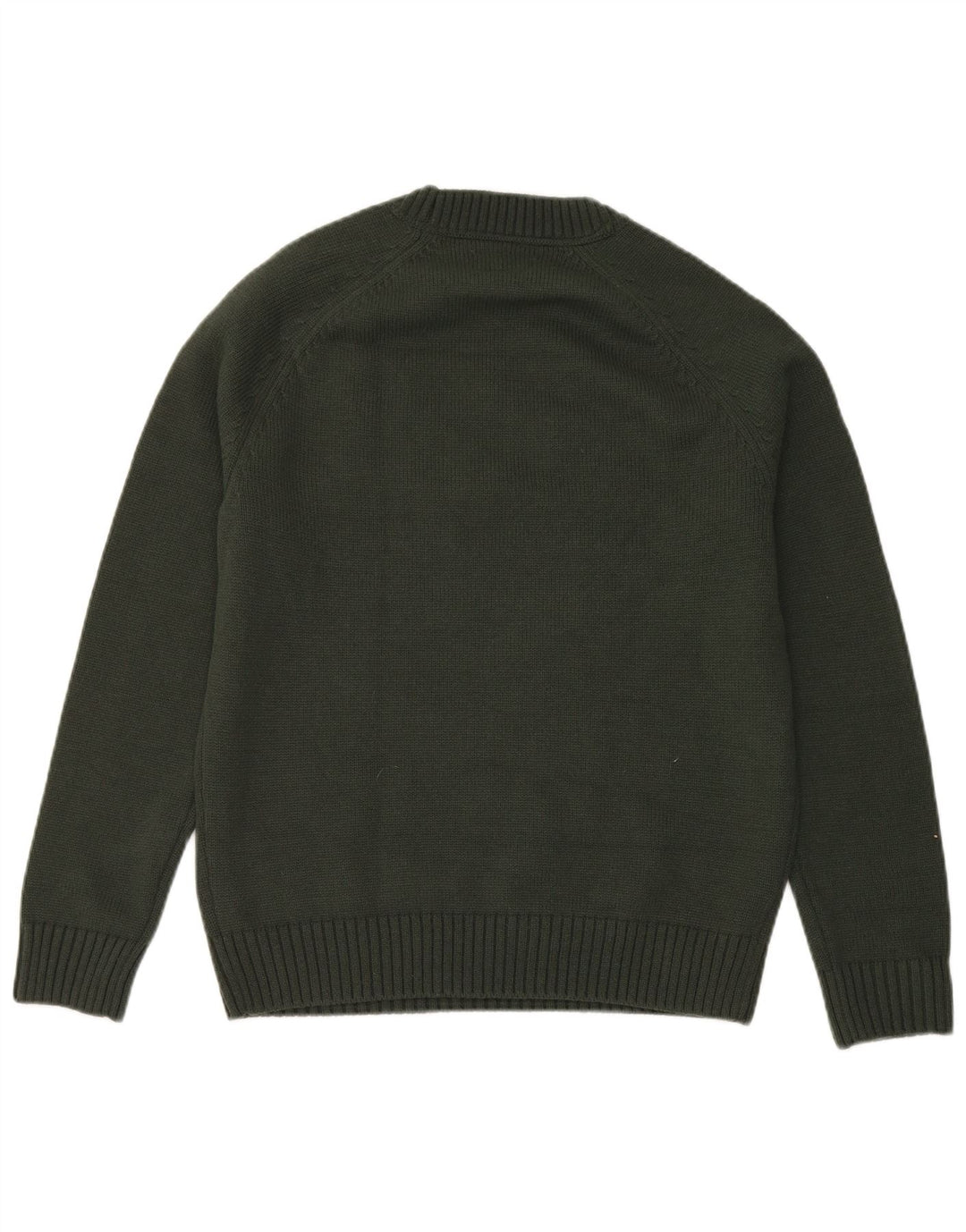 Joules Maglione girocollo grafico da uomo in acrilico verde medio
