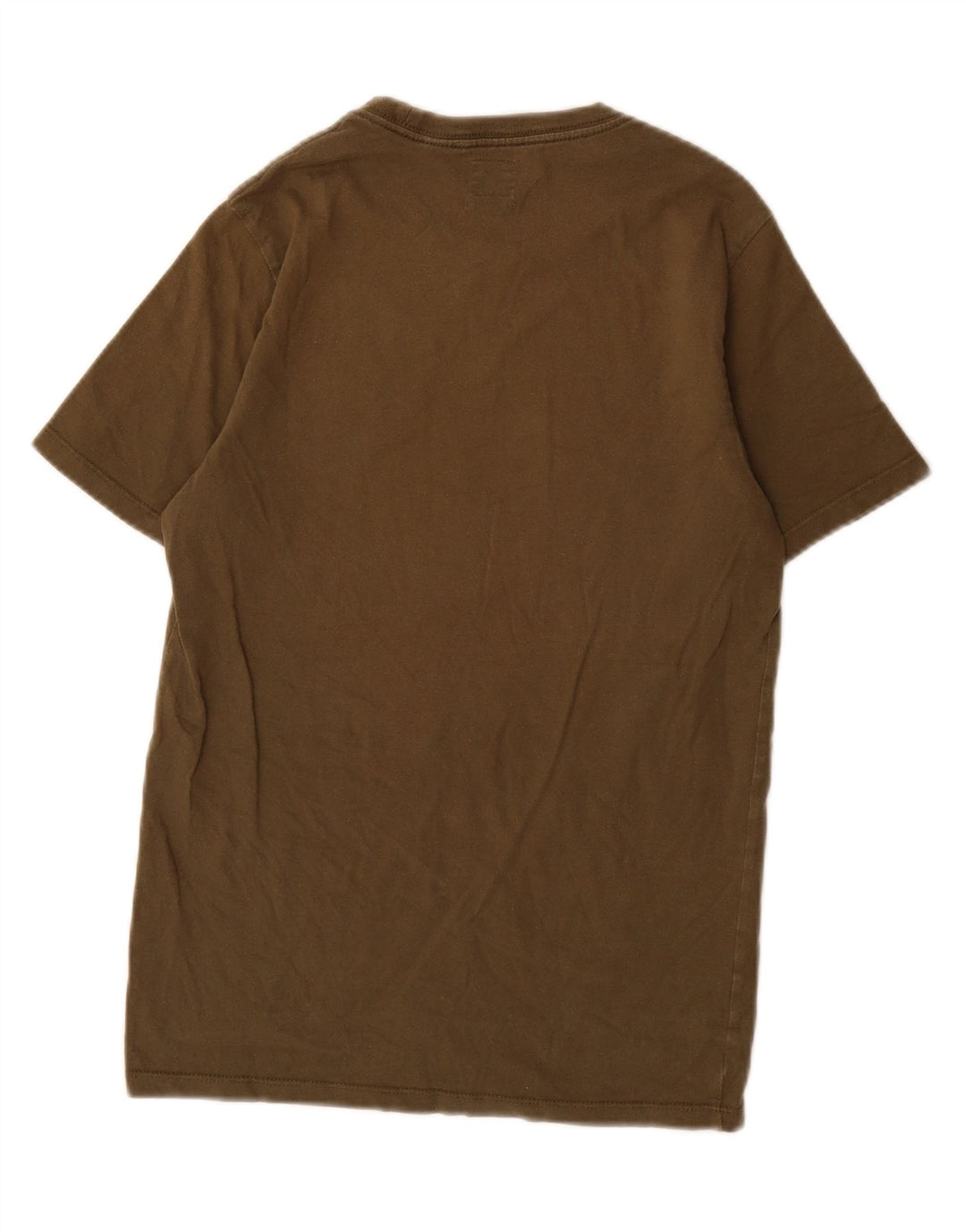 LEVI'S Mens Standard T-Shirt Top XS Khaki Vintage Levi's and Second-Hand Levi's from Messina Hembry 