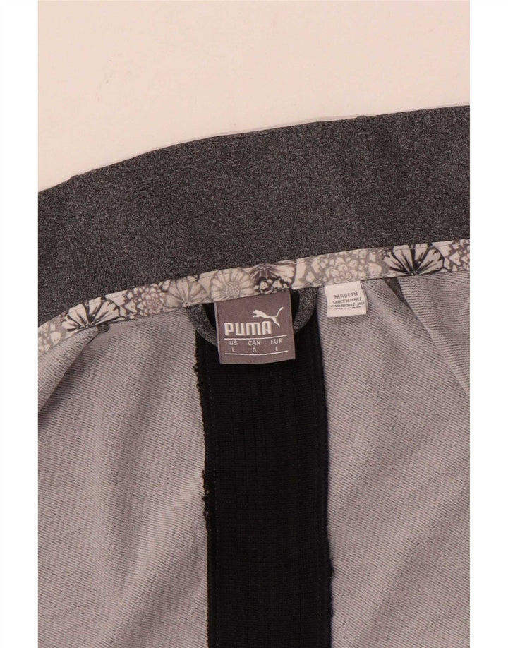 Giacca da tuta da donna Puma UK 16 Large Grigio Colorblock