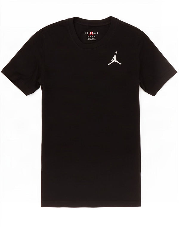 T-shirt Jordan da uomo Top XS in cotone nero