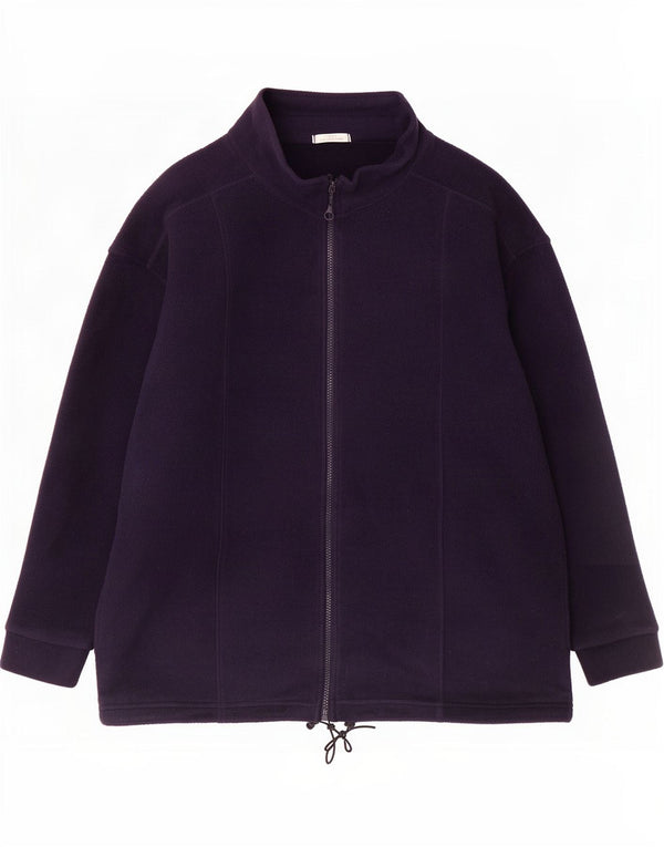 Giacca in pile Marks & Spencer da donna St. Michael UK 18 XL Blu navy