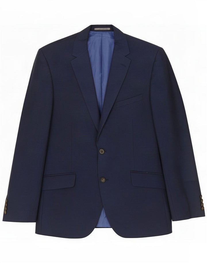 Marks & Spencer Giacca blazer a 2 bottoni da uomo UK 40 Blu navy medio