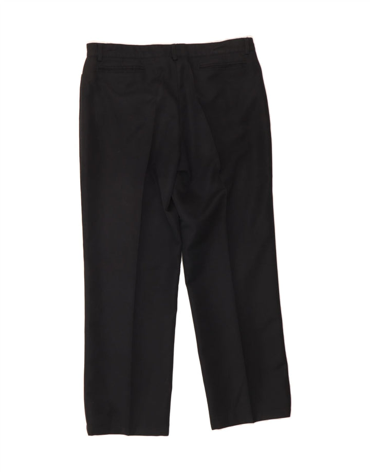 CHAMPION Mens Straight Casual Trousers 2XL W36 L31 Black Polyester Vintage Champion and Second-Hand Champion from Messina Hembry 