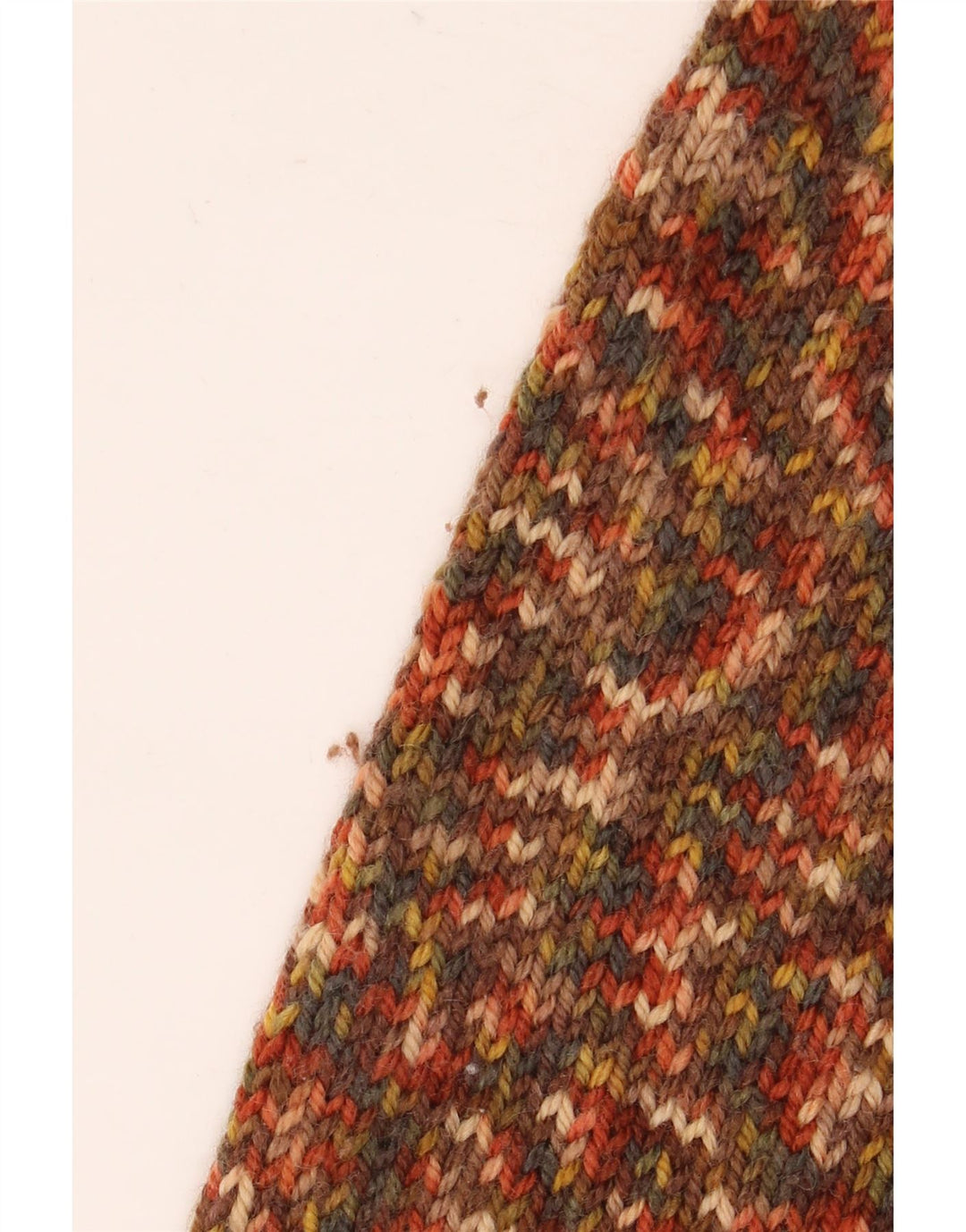 Maglione cardigan vintage da uomo medio multicolore chiazzato