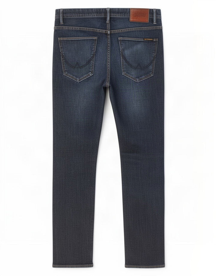 Jeans slim da uomo Superdry W32 L30 cotone blu