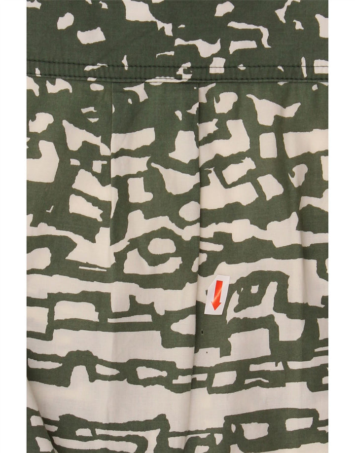 Abito camicia senza maniche da donna MARELLA UK 12 Verde medio geometrico