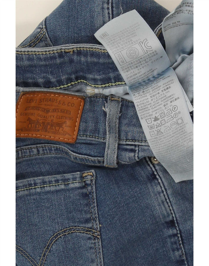 Jeans Levi's 712 Slim da donna W28 L32 in cotone blu