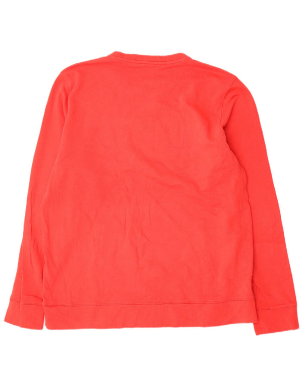 Felpa grafica Under Armour da uomo Cold Gear, maglione XL, cotone rosso