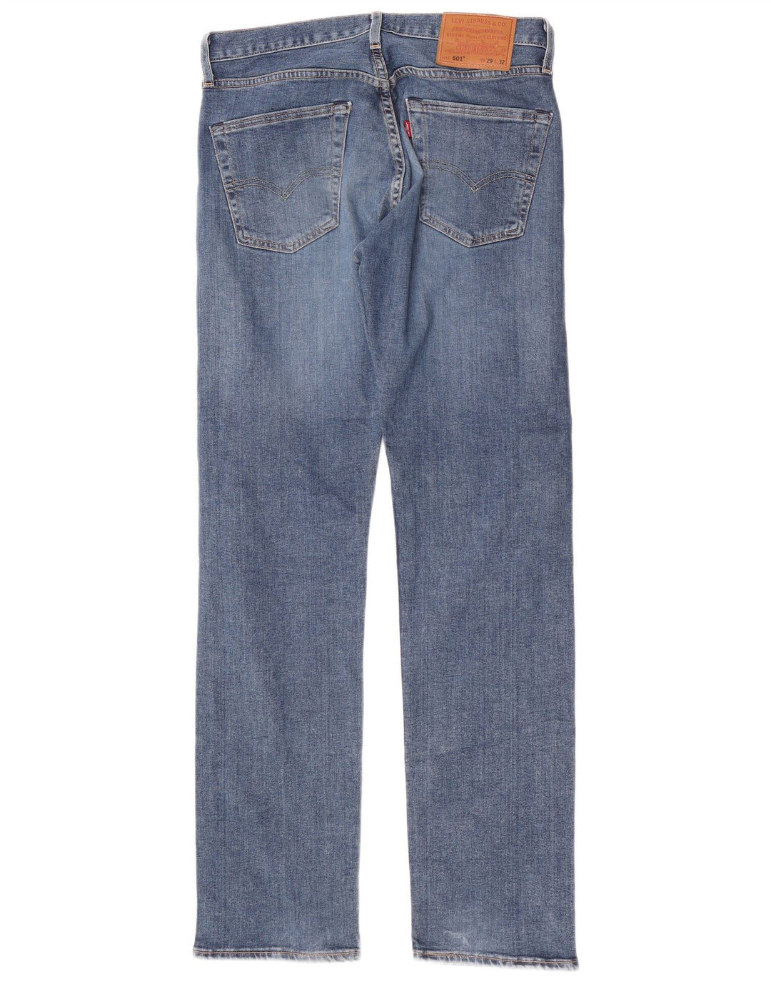 Levi's Uomo 501 Jeans dritti W29 L32 Cotone Blu