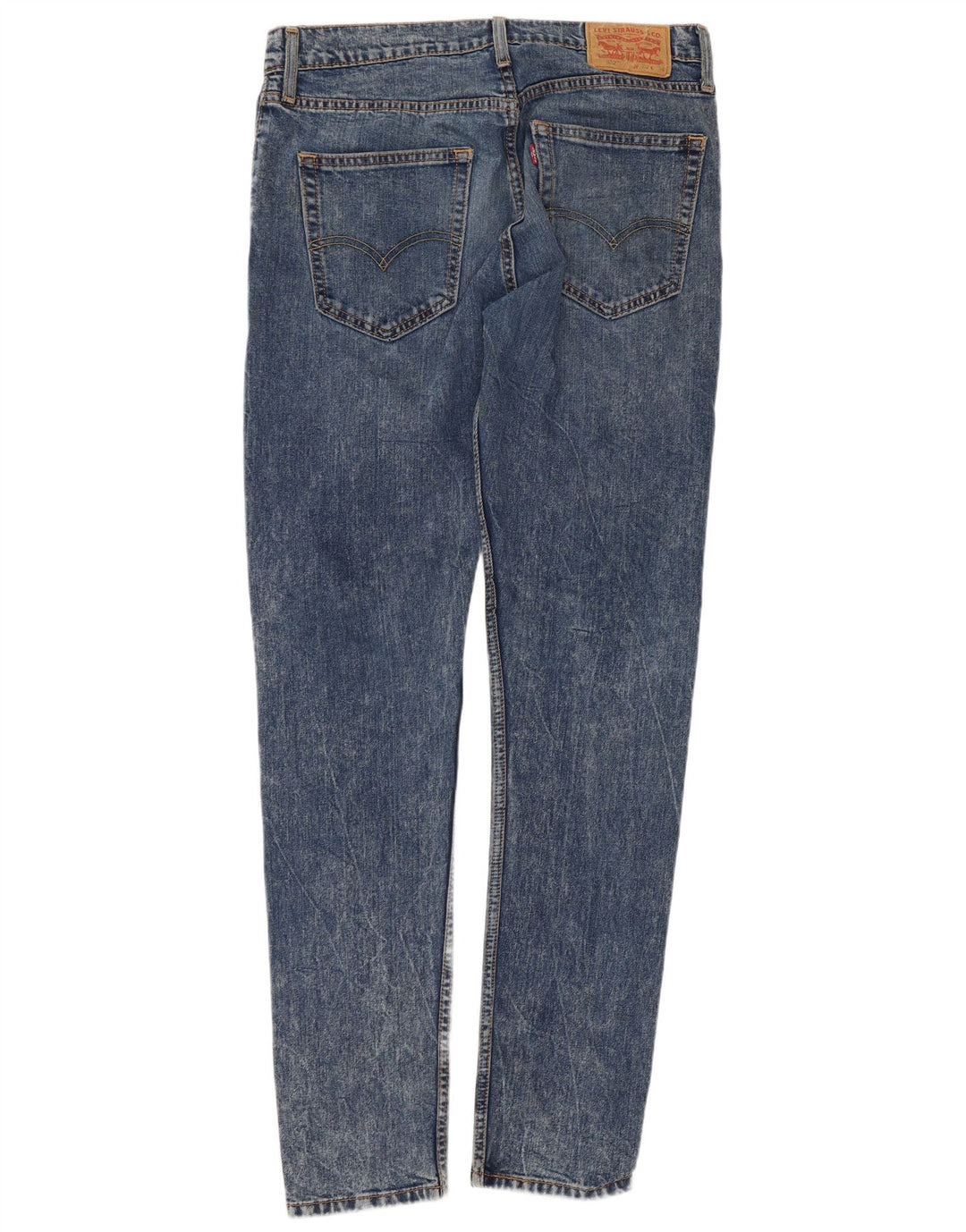 Jeans Levi's Uomo 512 Slim Tapered W32 L34 Cotone Blu