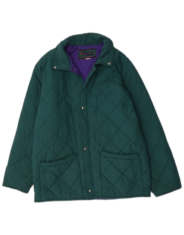 Giacca trapuntata da uomo Fila UK 42 XL verde