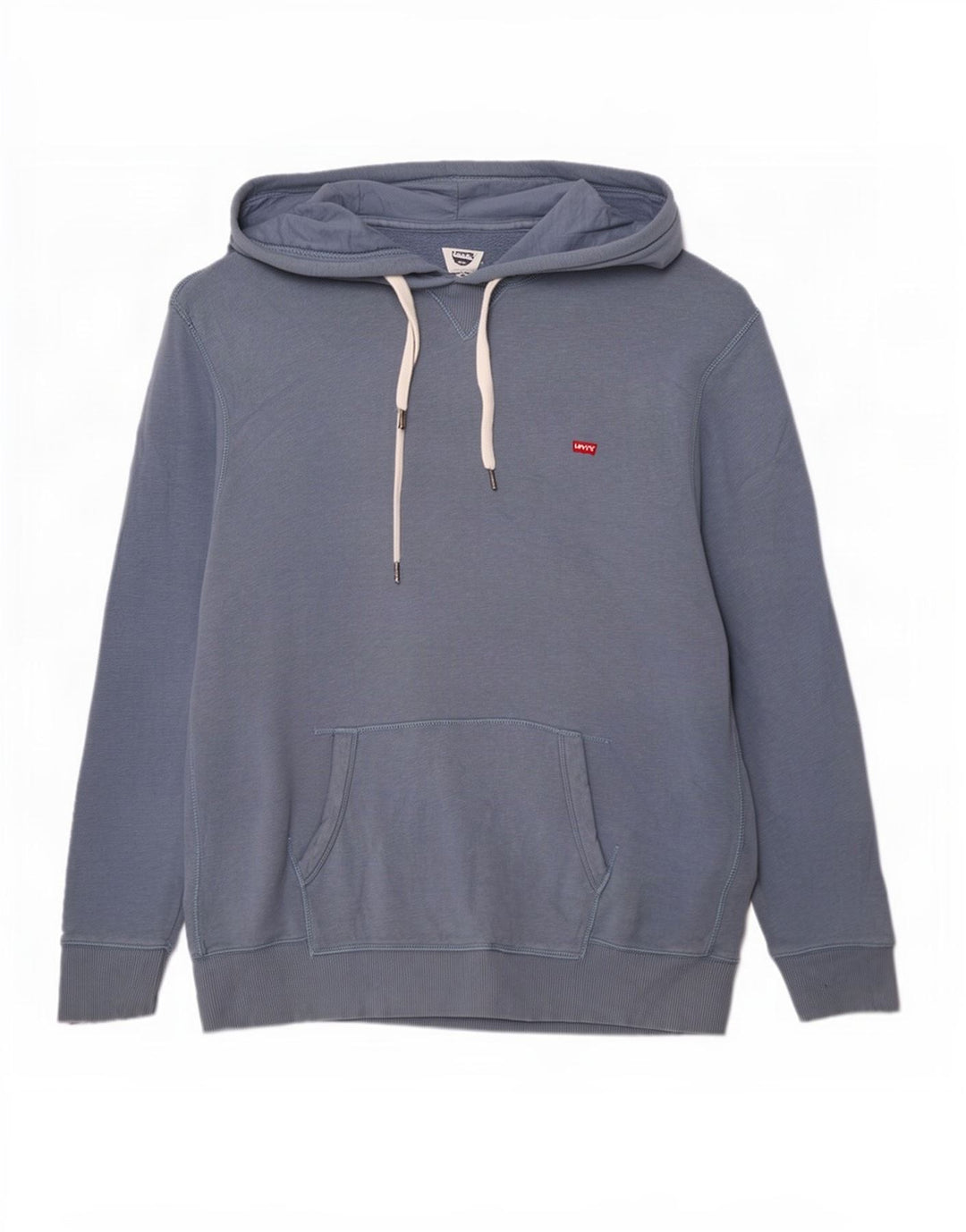 Maglione con cappuccio da uomo Levi's 2XL in cotone blu navy