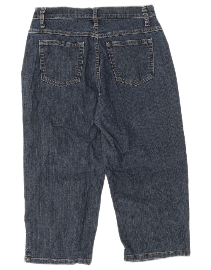 Jeans LEE Riders Capri da donna US 8 medio W30 L18 cotone blu