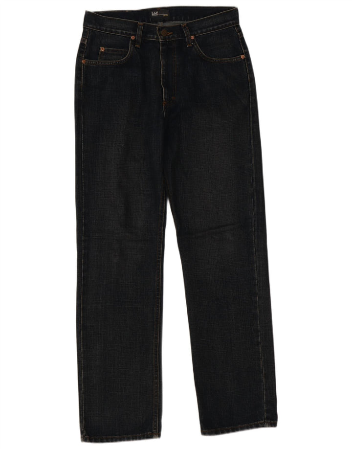 Jeans dritti da uomo Lee W30 L31 in cotone blu navy