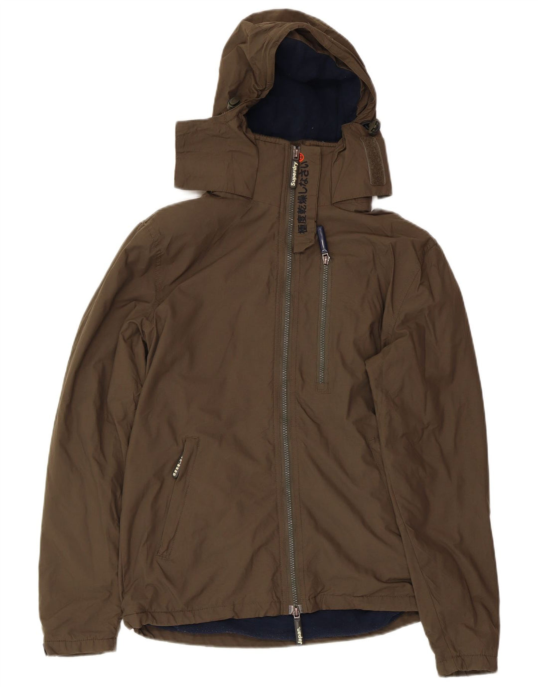 Giacca a vento grafica da uomo Superdry UK 36 Small Verde Poliestere