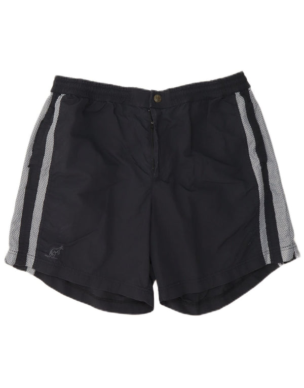 AUSTRALIAN L'ALPINA Pantaloncini sportivi da uomo IT 58 XL Blu navy Colourblock