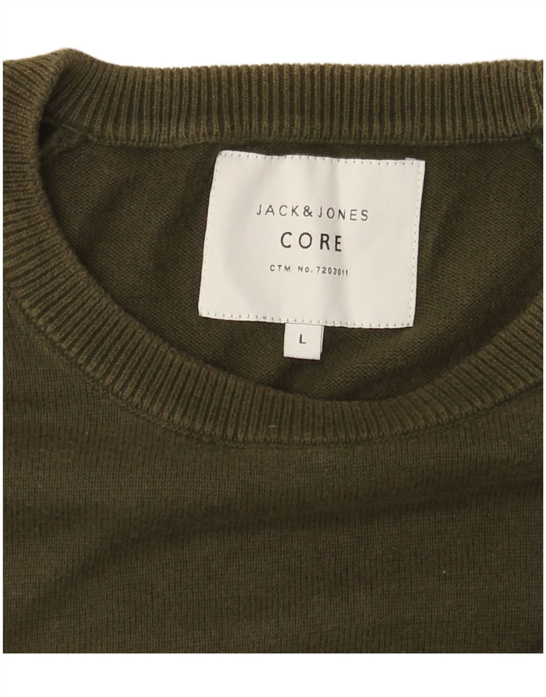 Jack & Jones Felpa da uomo Maglione Large Green Colourblock