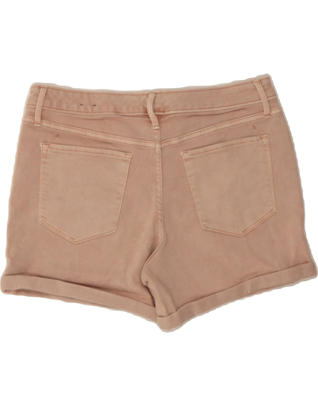 MOSSIMO Womens Mid Rise Denim Shorts US 10 Large W32 Pink Cotton Vintage Mossimo and Second-Hand Mossimo from Messina Hembry 