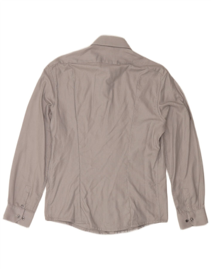 Camicia da uomo Calvin Klein piccola grigia