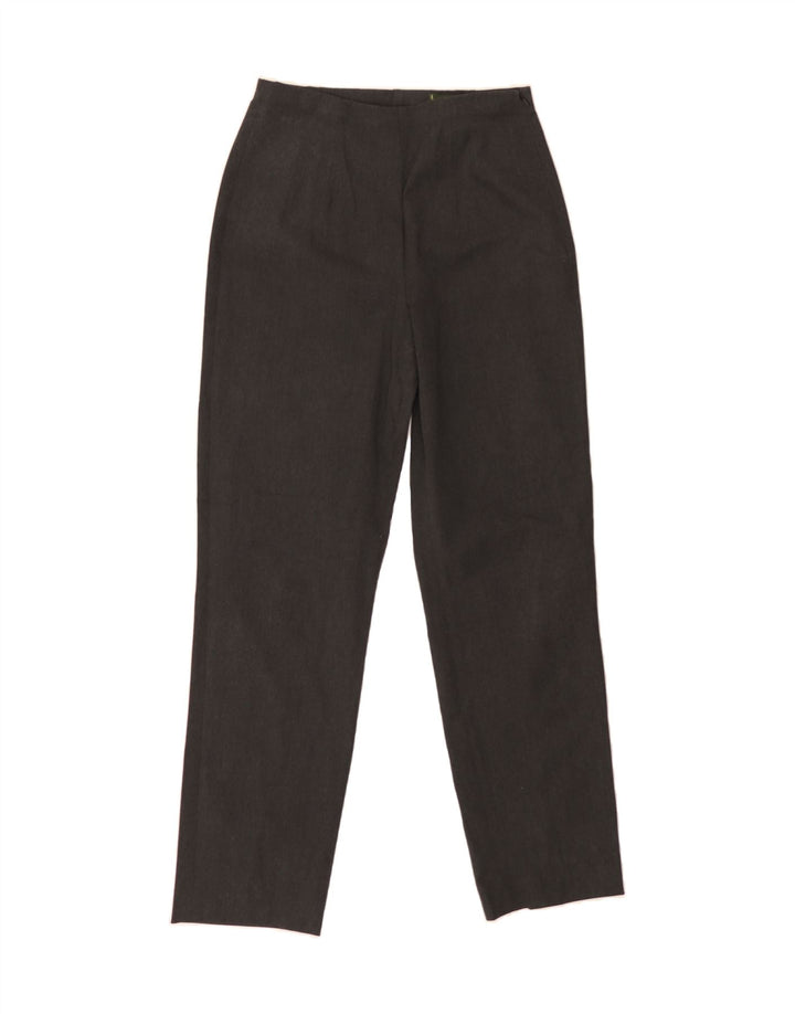 EDDIE BAUER Womens High Waist Suit Trousers US 8 Medium W28 L30 Grey Vintage Eddie Bauer and Second-Hand Eddie Bauer from Messina Hembry 
