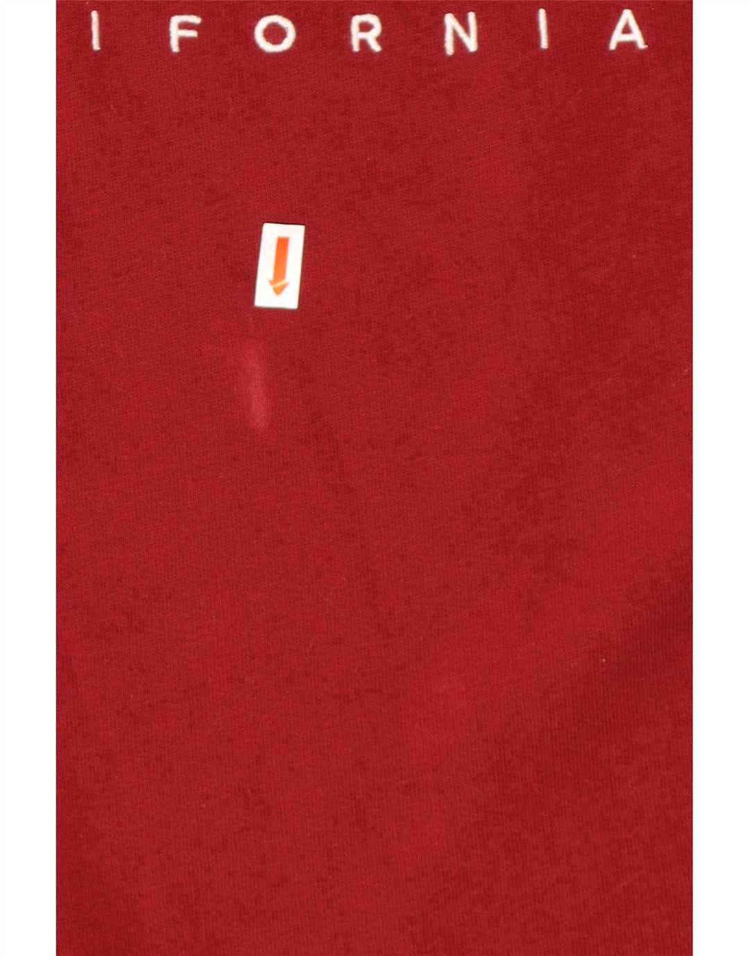 HOLLISTER Felpa grafica da uomo Maglione grande in cotone bordeaux