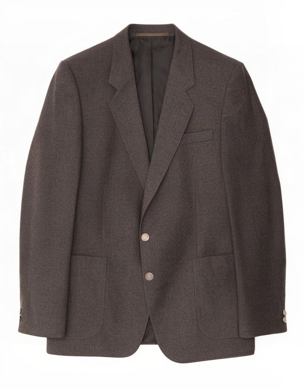 Giacca blazer da uomo a 2 bottoni Giuliano UK 38 Grigio medio