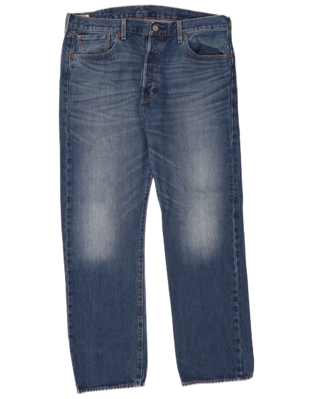 LEVI'S Jeans dritti da uomo 501 W38 L32 cotone blu