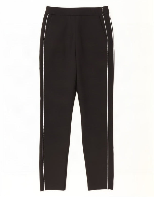 Pantaloni casual affusolati Zara da donna XS W24 L26 Neri