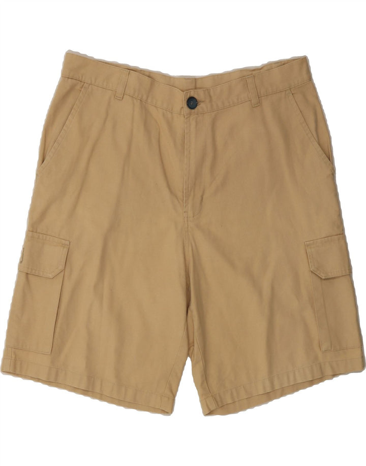 INVICTA Mens Cargo Shorts UK 42 XL W36 Beige Cotton Vintage Invicta and Second-Hand Invicta from Messina Hembry 