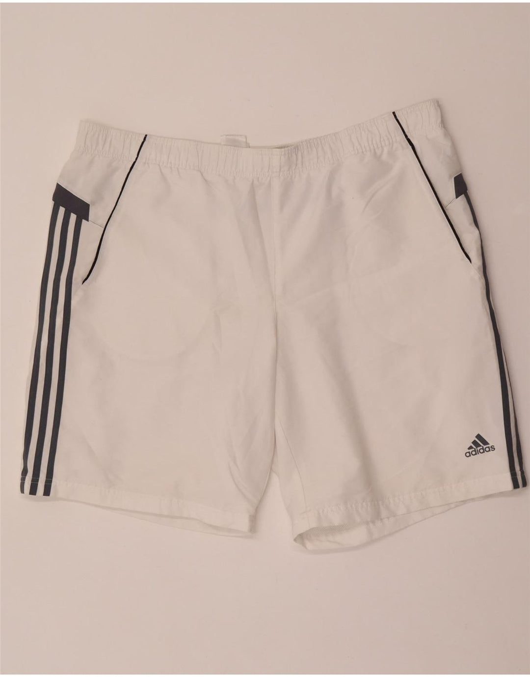 Pantaloncini sportivi Adidas Climacool da uomo 2XL poliestere bianco