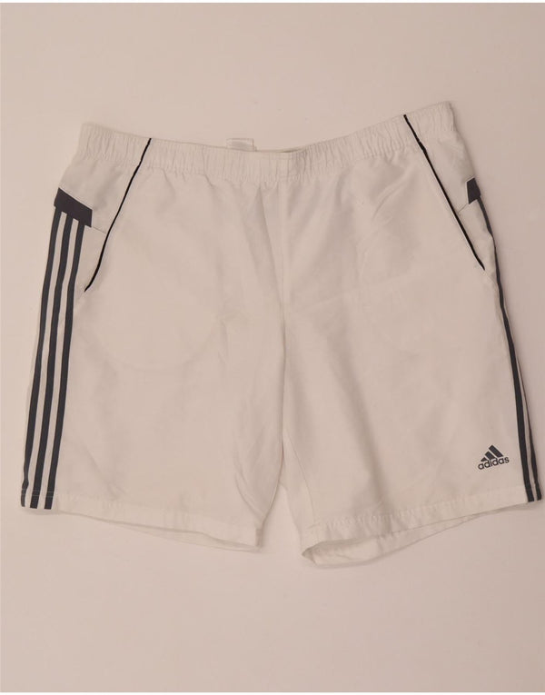 Adidas Mens Climacool Sport Shorts 2XL  White Polyester