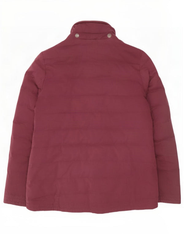 Giacca imbottita da donna Fat Face UK 12 Poliestere bordeaux medio
