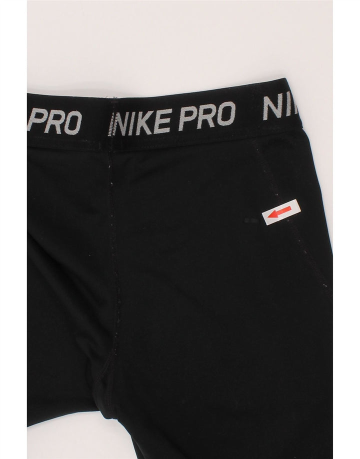 Leggings grafici Nike per ragazze 13-14 anni in poliestere nero