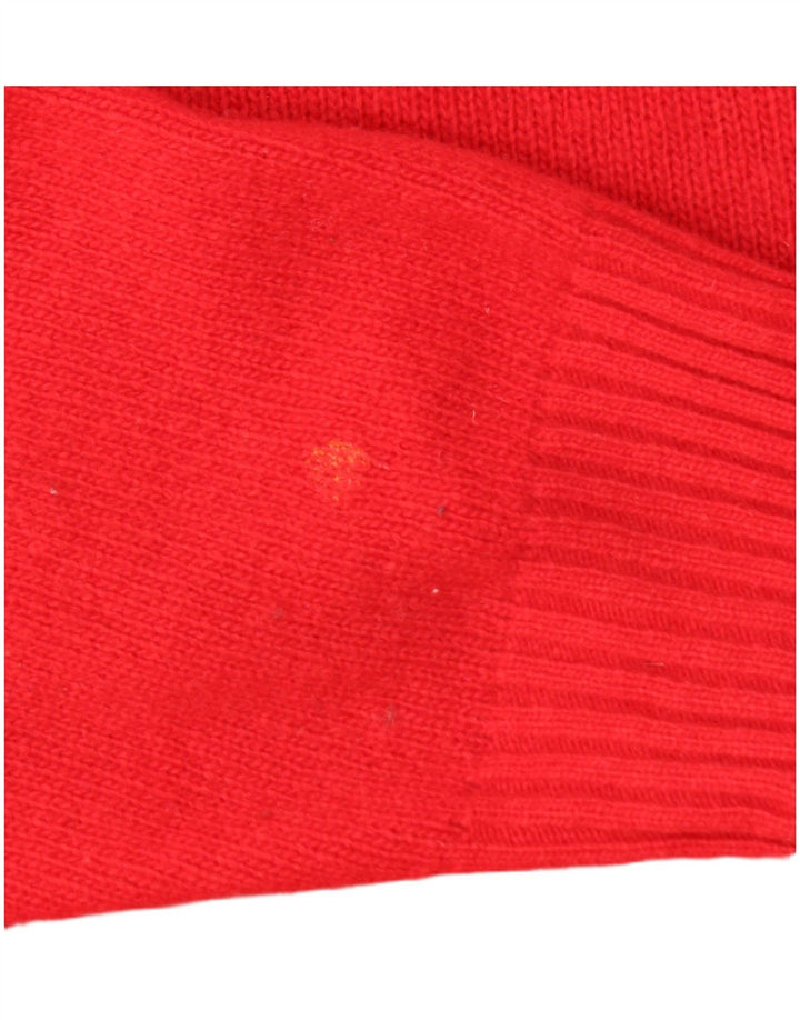 Maglione Maglione Girocollo Uomo Sergio Tacchini Grande Lana Rossa