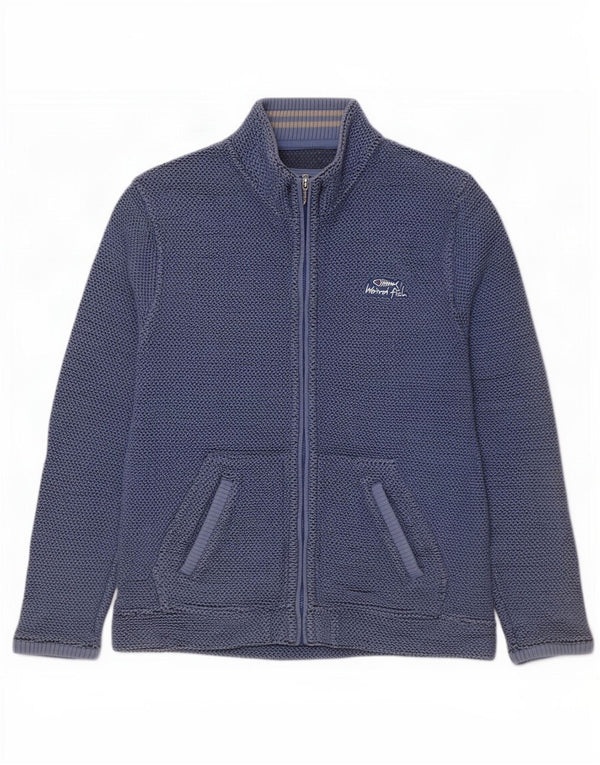 Giacca da ginnastica da uomo Weird Fish XL in cotone blu navy