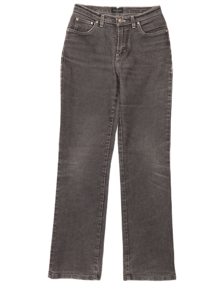 Jeans Dritti Donna TRUSSARDI W27 L32 Grigio