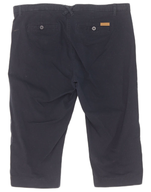 Pantaloncini Bermuda da donna Regatta UK 16 Large W36 Blu Navy Cotone