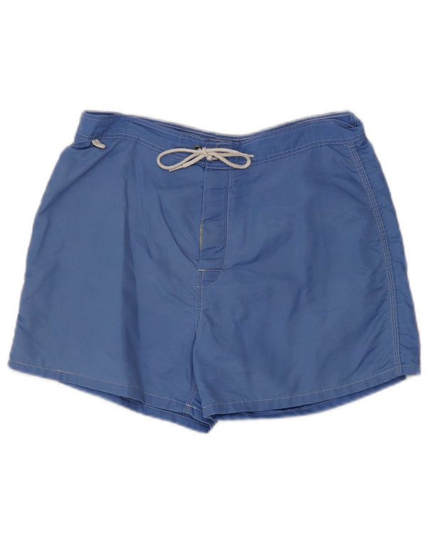 Pantaloncini da bagno da uomo SUNDEK in nylon blu medio