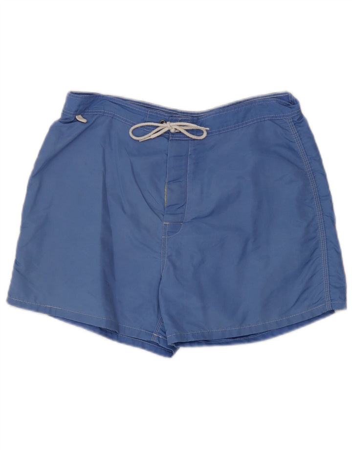 Pantaloncini da bagno da uomo SUNDEK in nylon blu medio