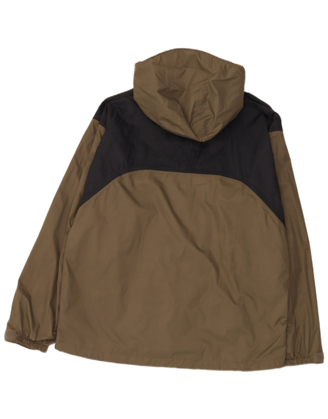 Columbia Giacca antipioggia da uomo con cappuccio Interchange UK 40 Large Khaki Colourblock