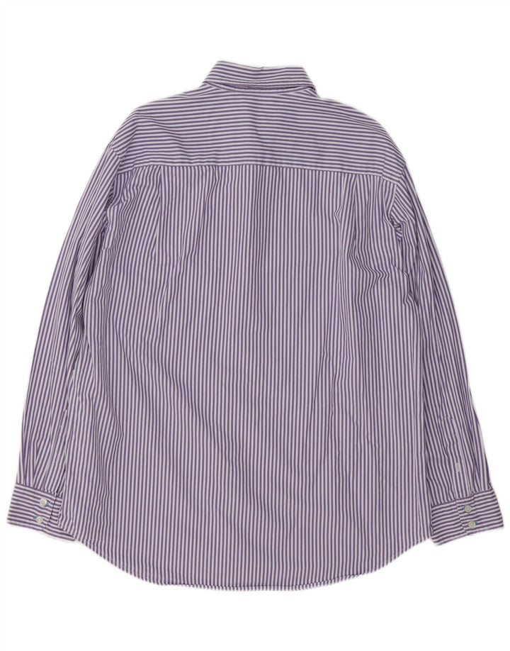 Camicia da uomo Boden XL in cotone a righe viola