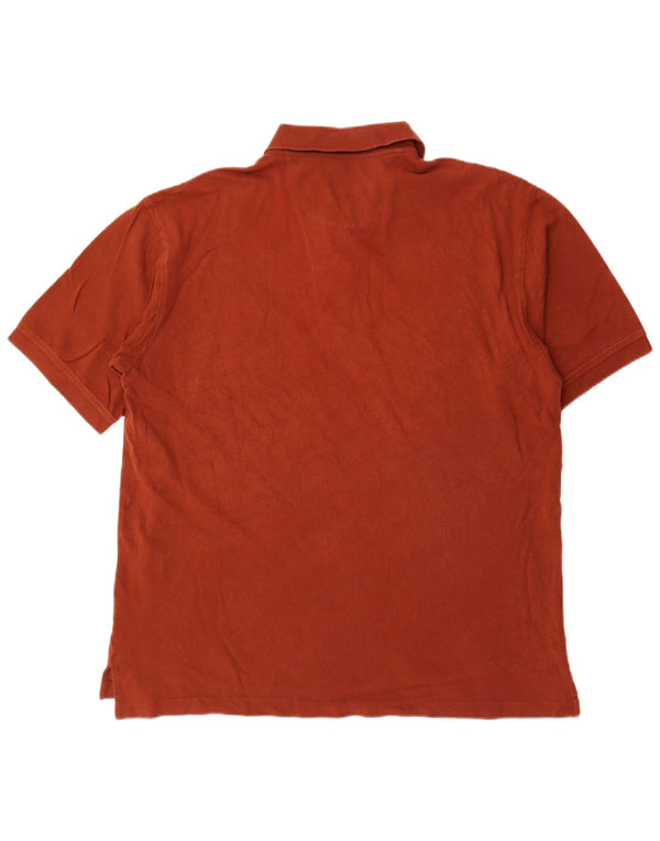 Polo da uomo Izod grande in cotone marrone