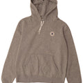 CONVERSE Felpa con cappuccio da donna UK 16 Large Grigio Cotone