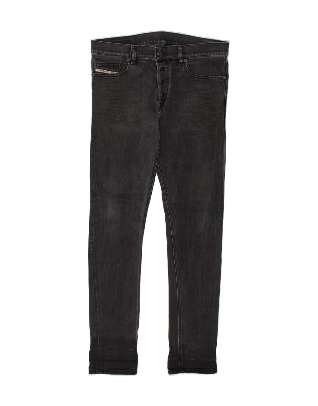 Jeans slim da uomo DIESEL W32 L32 cotone nero