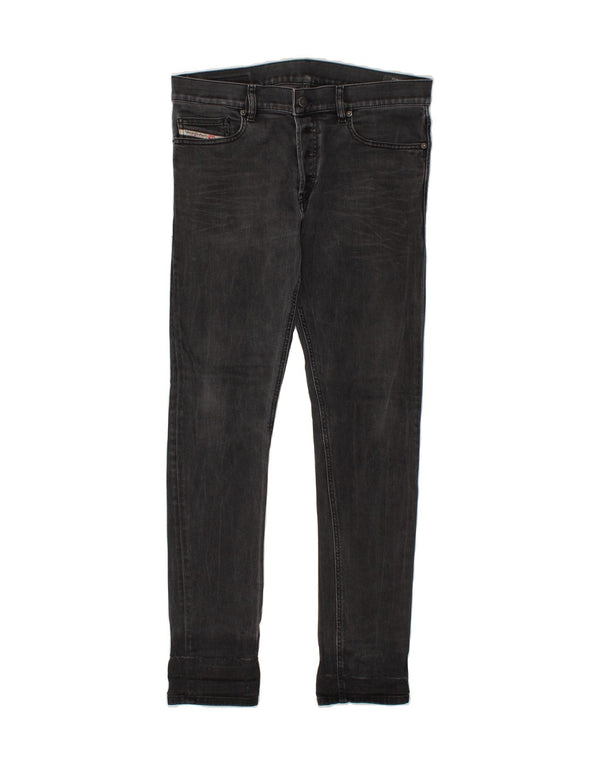 Jeans slim da uomo DIESEL W32 L32 cotone nero